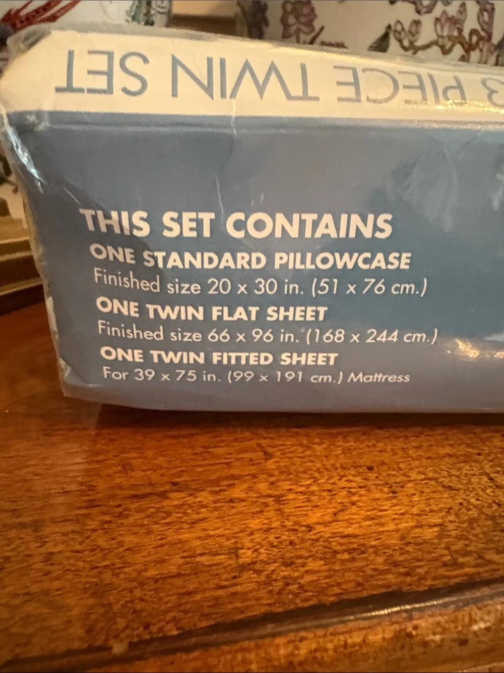 NOS Criterion by Dan River Floral Sheet Set - Pink & Green